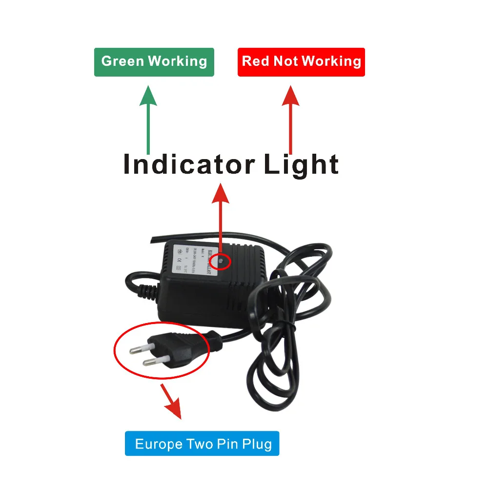 6W Luce Ultravioletta di Filtrazione Dell'acqua Potabile Sterilizzatore UV 0.5 GPM per Acqua Per Uso Domestico, potenza 200 - 240V & Europa spina A due pin