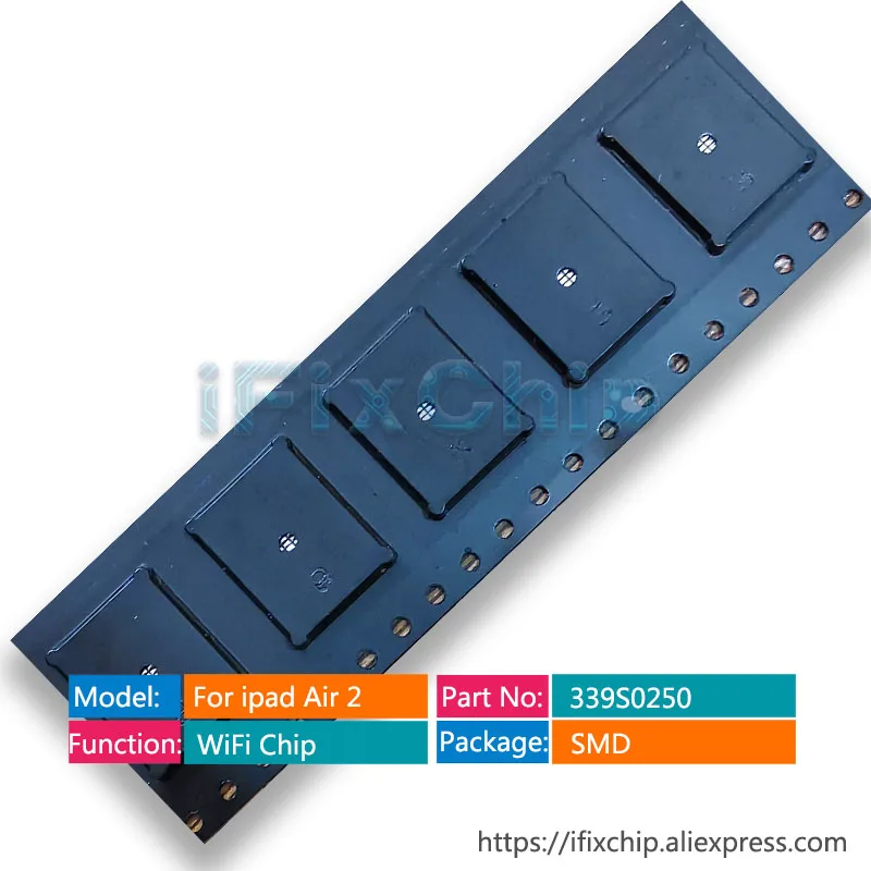 10pcs/lot For ipad air 2 for ipad 6 high temperature wifi ic 339S0250 (only for wifi version) A1566