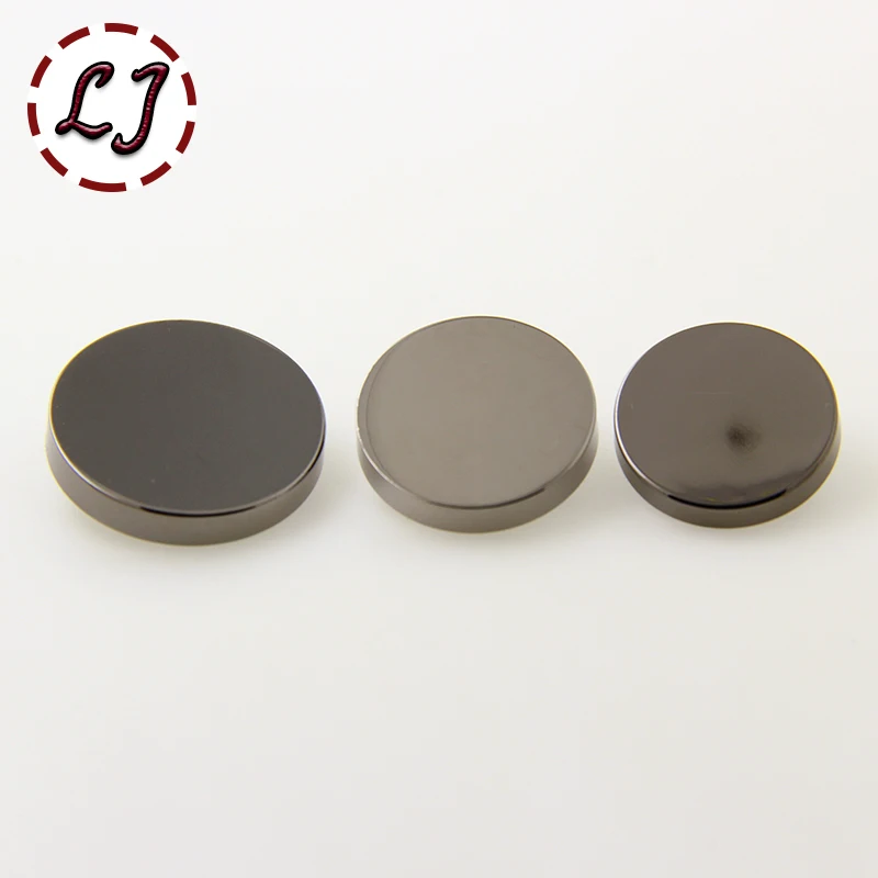 Hot sale 10pcs/lot new fashion decorative buttons high quality plane gold buttons for men shirt suit overcot sewing accessories