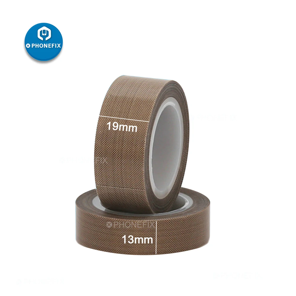 13/19Mm Hittebestendige Bga Tape Thermische Isolatie Tape Polyimide Isolatietape Voor Telefoon Bga Pcb Smt Soldeerband