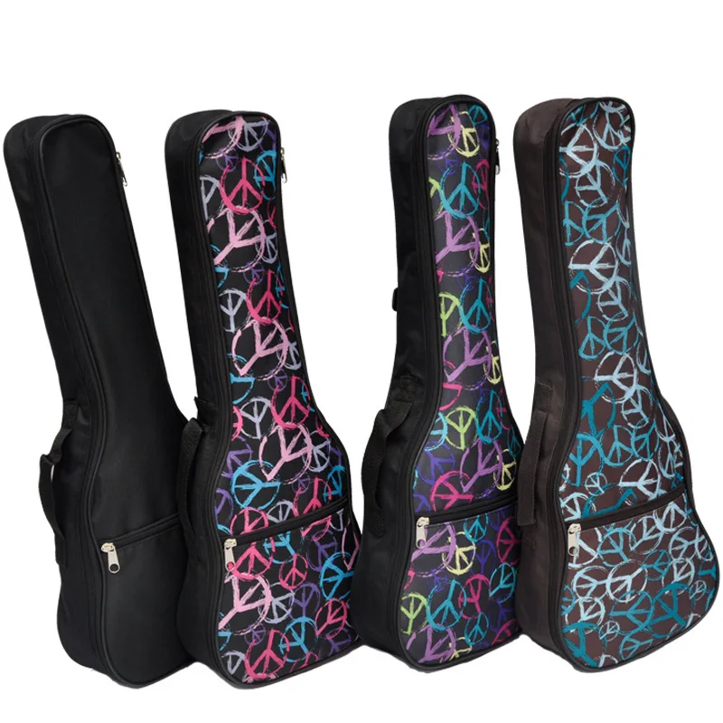 thicker guitarra gig case ukulele bag small guitar backpack children guitar pack 21\