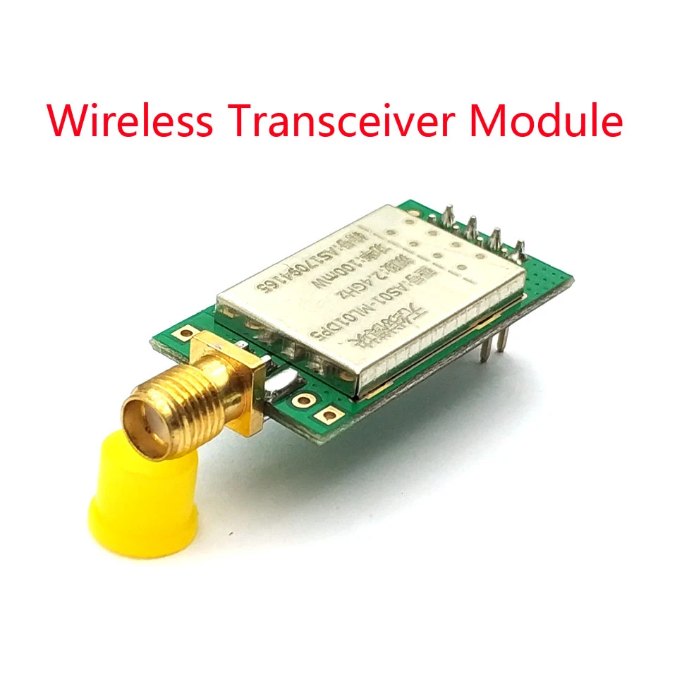 

Модуль беспроводного трансивера 100 мВт, 2,4G, модуль радиочастотной связи на большие расстояния NRF24L01P + PA