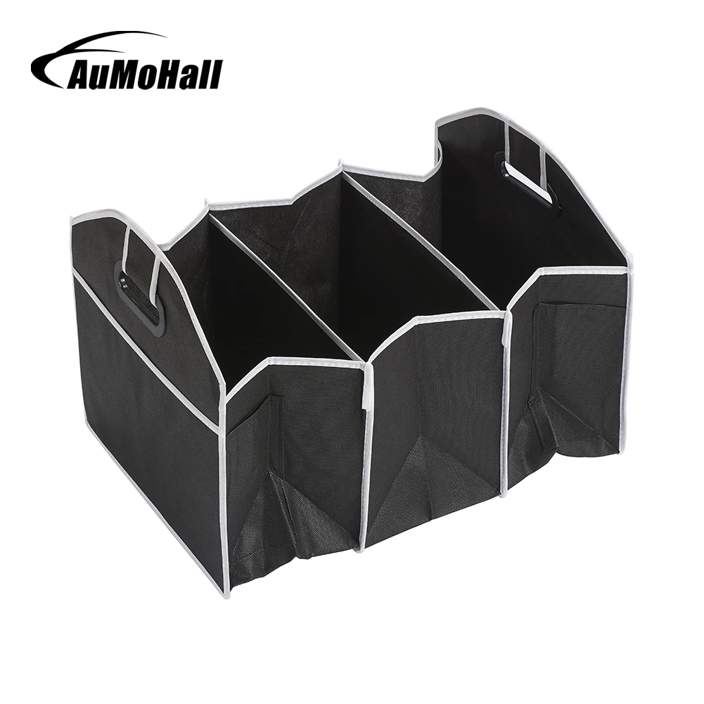 AuMoHall Car Multi-Pocket Organizer Large Capacity Folding Storage Bag Trunk Stowing and Tidying