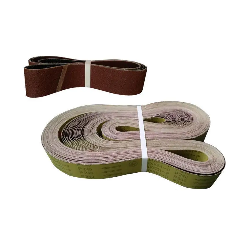 5pcs 50x2100mm Sanding belt For Metal 2100*50mm Sanding Screen Aluminum Oxide Abrasive Belts With Grit 40-600