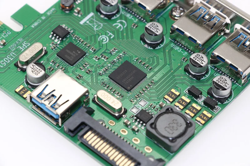 H1111Z – carte d'extension PCIE USB 3.0, 5 ports, adaptateur PCIE Express X1, contrôleur USB 3.0, nouveauté