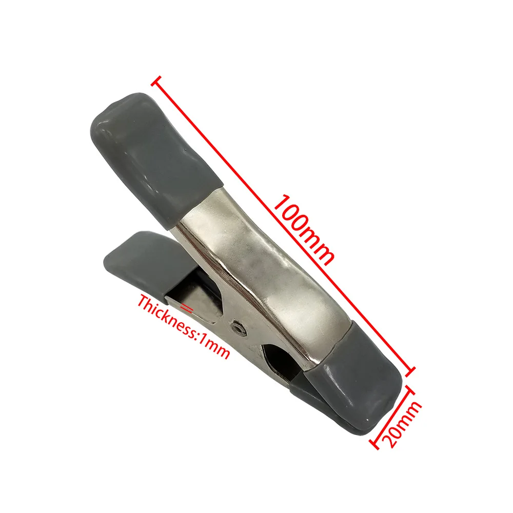 4PCS 4 Inch Steel Spring Clamps  Max Jaw Opening 2 Inch Large Super Heavy Duty Spring Metal