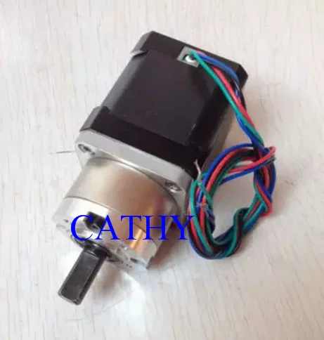 New Best Gear ratio 19:1 Planetary Gearbox stepper motor Nema 17 0.8A Geared Stepper Motor 3d printer stepper motor