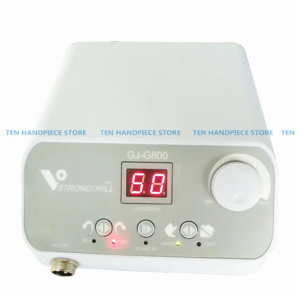 Free shipping 2018 good quality 50,000 rpm brushless jewelry micromotor speed by foot pedal dental laboratory Polishing set