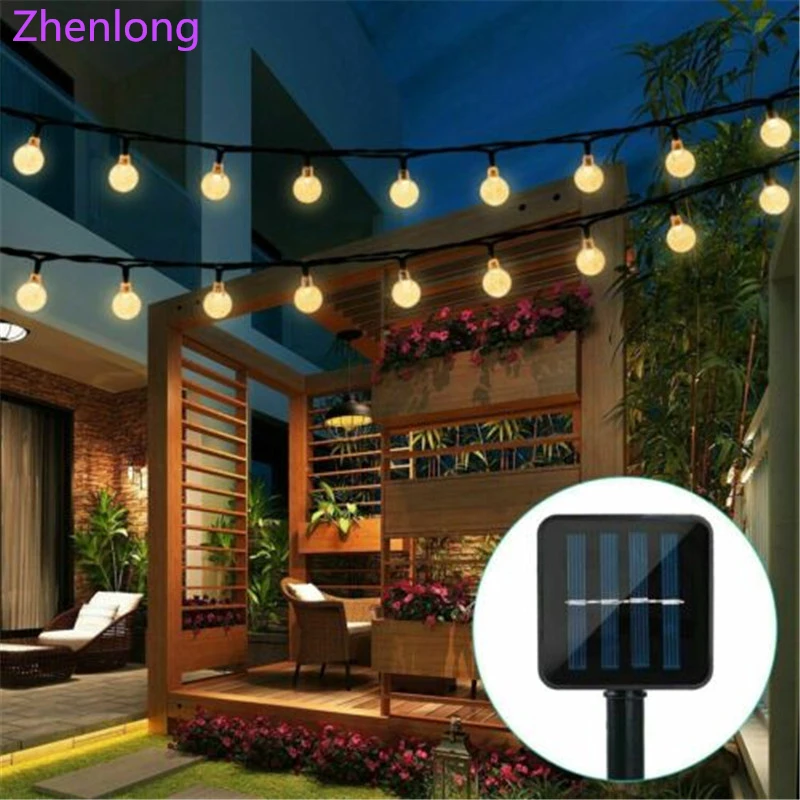 

Solar Powered 30 LED String Light Garden Path Yard Decor Lamp Outdoor Waterproof solar christmas lights