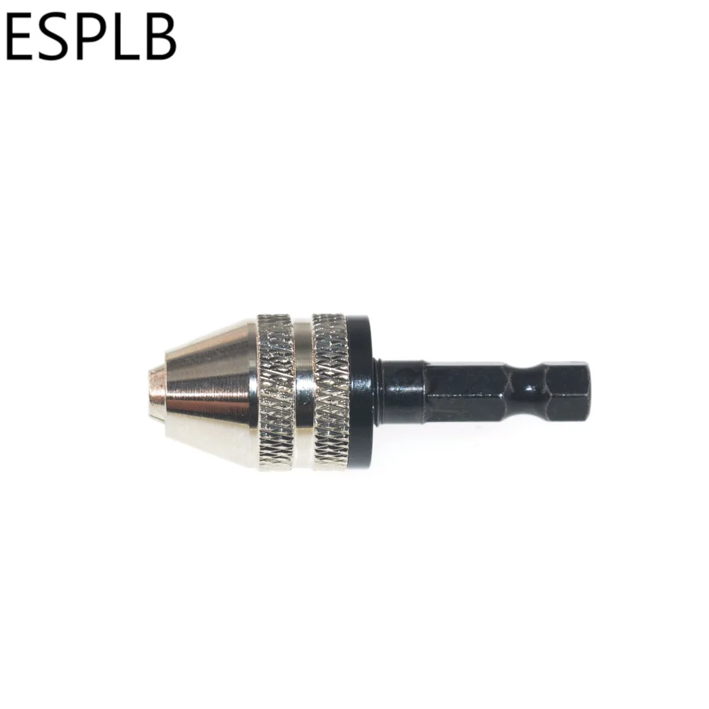 ESPLB Aluminiumlegierung 0,3-3,6 mm Mini-Schnellspannbohrer Spannfutter Schraubendreher-Adapter 1/4 Zoll Sechskantschaft Fräser mit Schnellwechsel – Detail 5