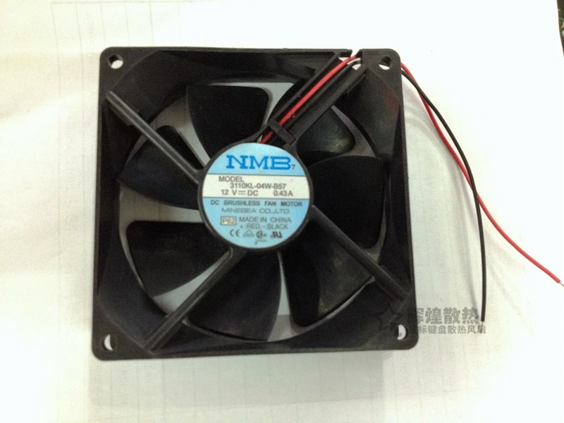 NEW NMB-MAT Minebea 3610KL-04W-B60 9025 12V 0.43A 9CM cooling fan