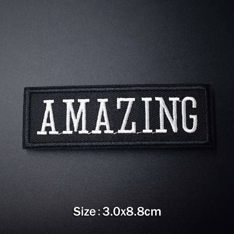 AMAZING THE CRAZE STAR Iron On Patch Sewing On Embroidered Applique Sewing Patch Clothes Stickers Garment Apparel Accessories