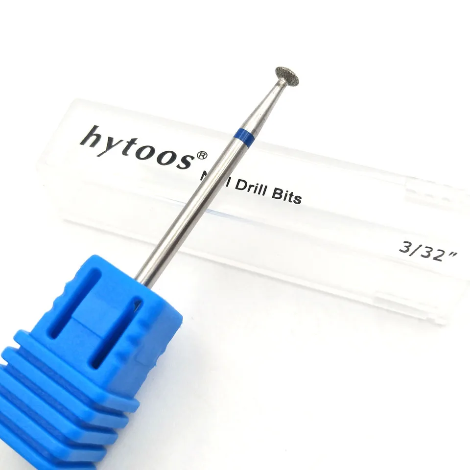 HYTOOS New Diamond Nail Drill Bit 3/32\