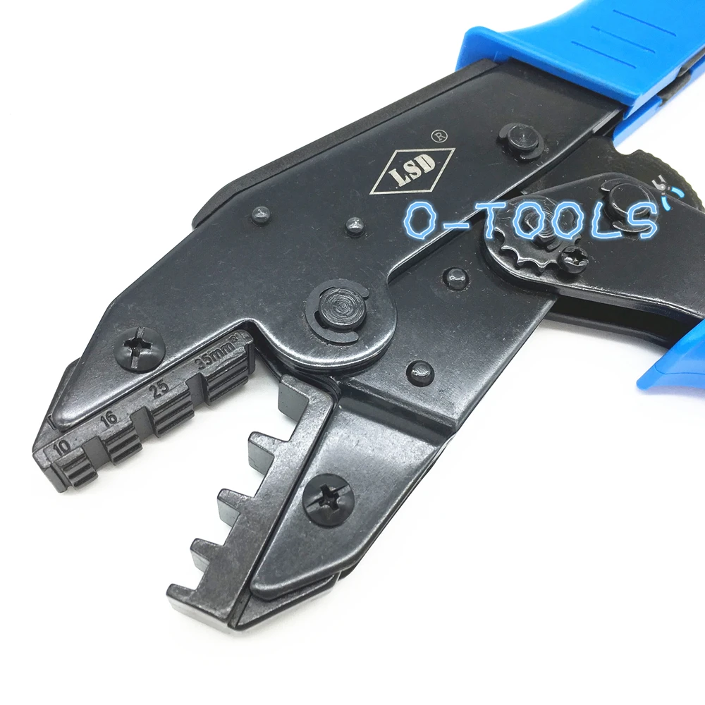 LS-1035GF Hand Crimping Tool for crimping tube terminals range 10-35mm2 wire ferrules crimper tool 8-2AWG