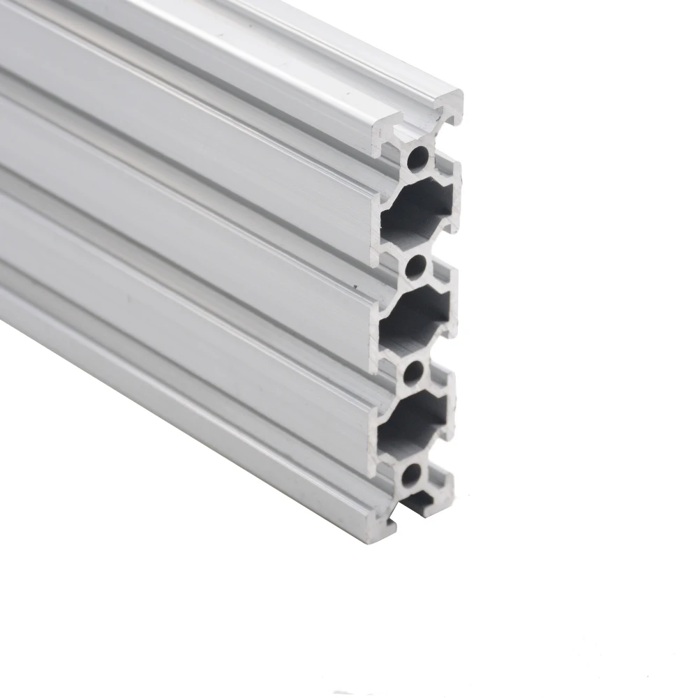 1PC 2080 Aluminum Profile Extrusion 100-800mm Length European Standard Linear Rail for DIY CNC 3D Printer Workbench