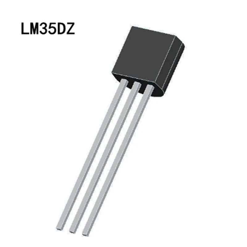 Capteurs centigrades de précision LM35DZ TO-92 LM35, 5 pièces