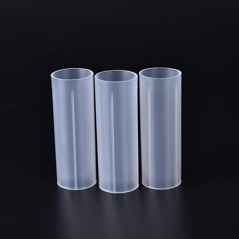 3Pcs 18650 Battery Tube Holder Plastic Case Adaptor For Flashlight Torch Lamp