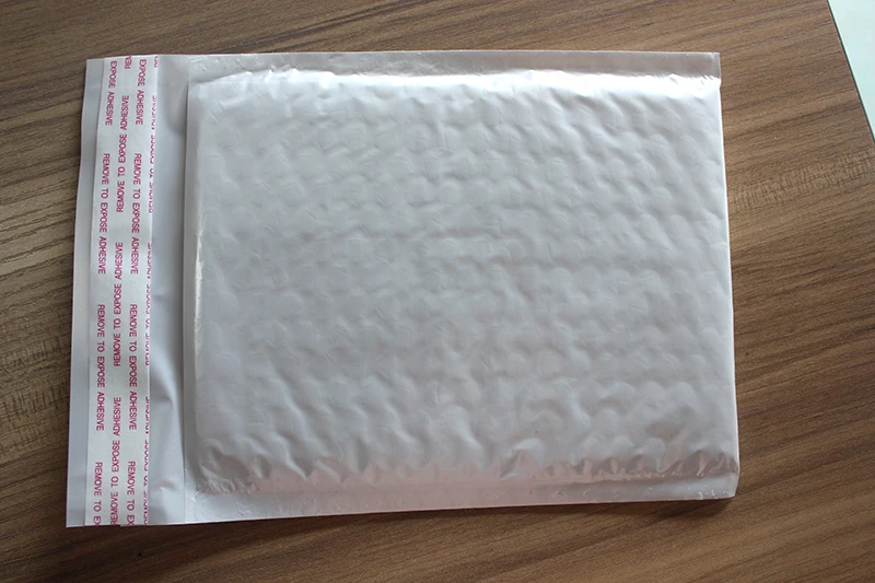 50pcs/lot 11*15cm Shock shrink packaging bubble film film bubble envelopes bag white international express small bags 11x15cm