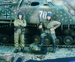 1/35 model kit resin kit Russian Tank Men