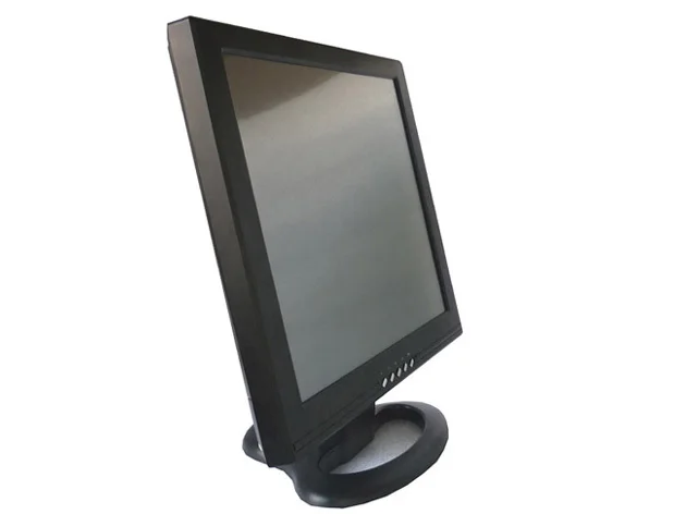 Moniteur à écran tactile résistif à 4 fils, support de 15 pouces pour Terminal de point de vente