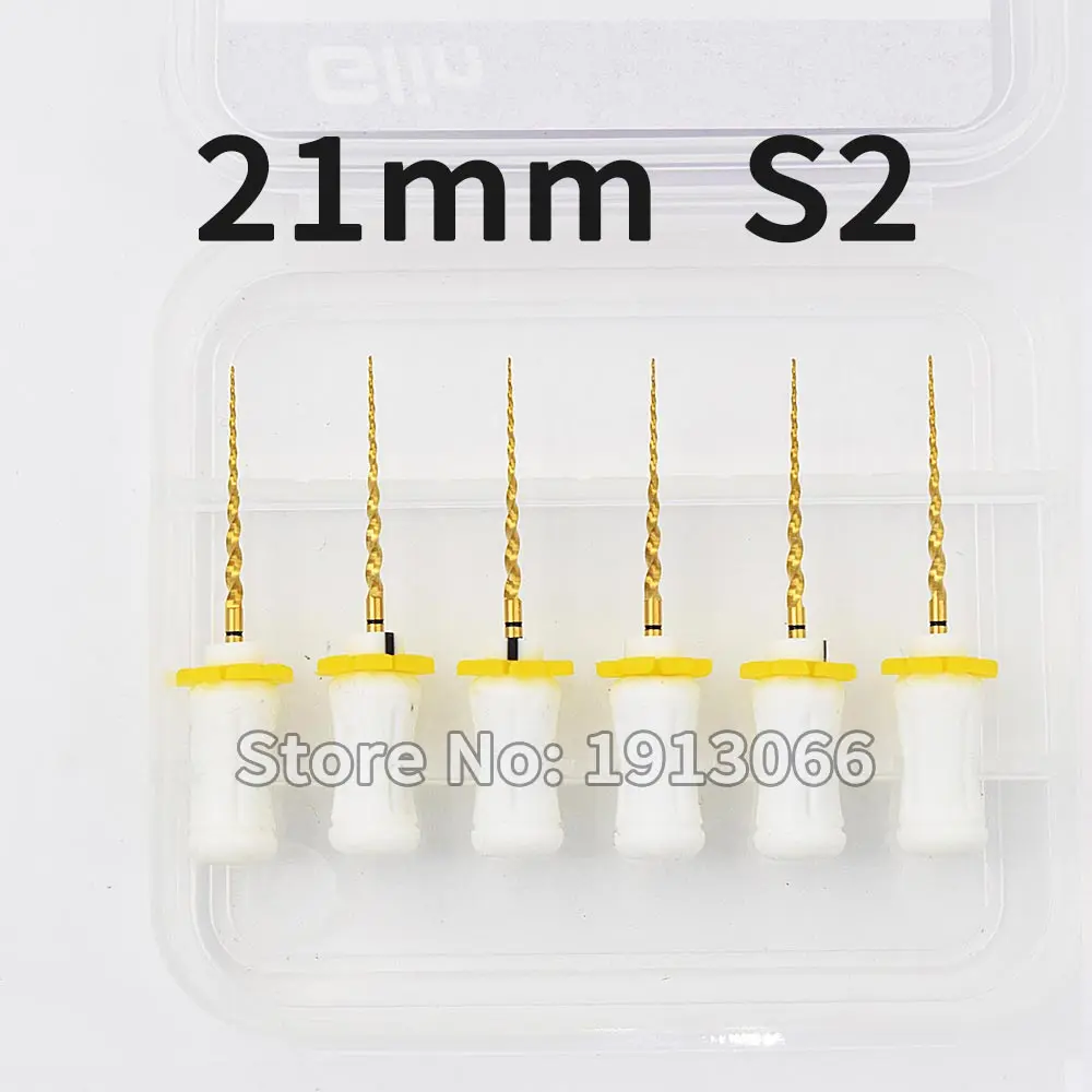 

dental instrument GOLD hand files endo rotary endodontic files dental endo motor files