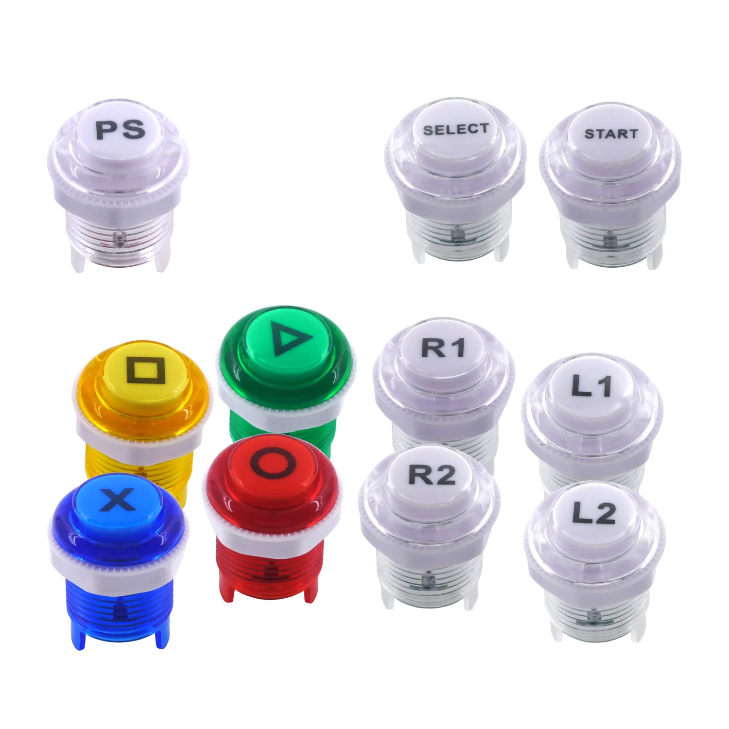 

SJ@JX Arcade Button Arcade Controller Button Mechanical Keyboard Switch Arcade Kit