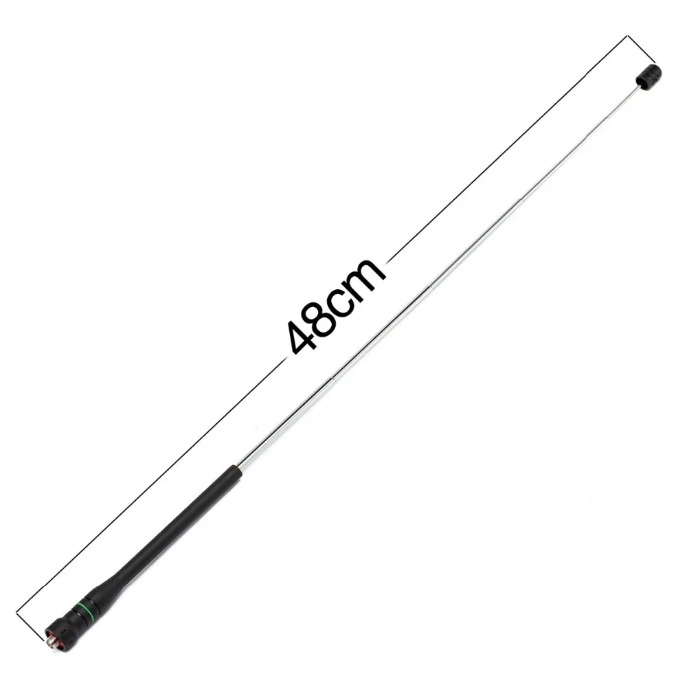 Abbree AR-775 teleskop antenne sma-weiblich/männlich/bnc dual band antenne für quan sheng uv k5 k6 baofeng UV-5R BF-888S 21 ham radio – Detail 8