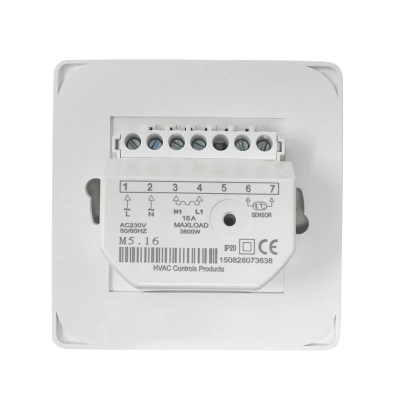 Thermoregulator For Warm Floor Electronic Heating Thermostat Temperature Controller 16A 5~40C Room Thermostat  230V AC MST 1