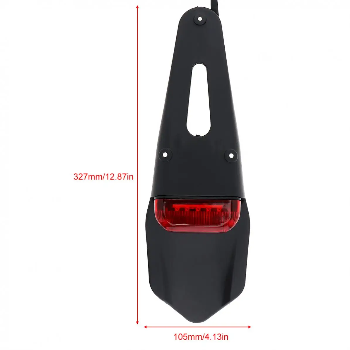 Motorcycle LED Red Brake Taillight Rear Mudguard Stop Rear Baffle MX Trail Supermoto for KTM/CR/EXC/WRF/250/400/426/450/Scooter