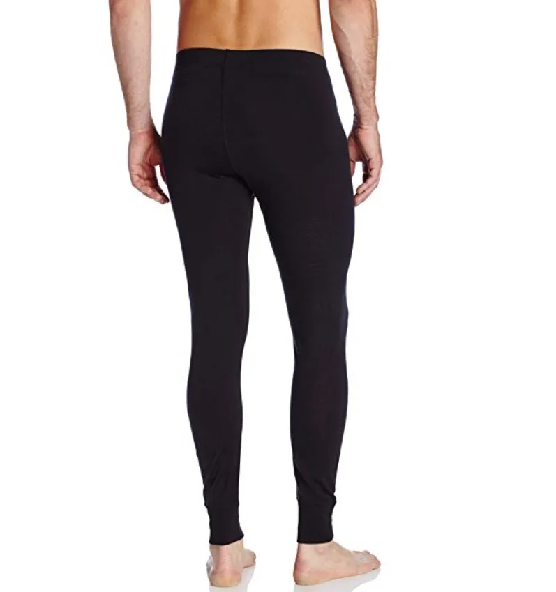 100% Merino Wool Base Layer Bottoms Pants Men Merino Wool Thermal Underwear Long Johns Merino Men Wool Warm Baselayer Bottom