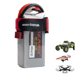 GE Power 7.4V 4200MAH 25C 2S li-po Lipo battery T plug for Wltoys 12428 12429 RC car RC boat