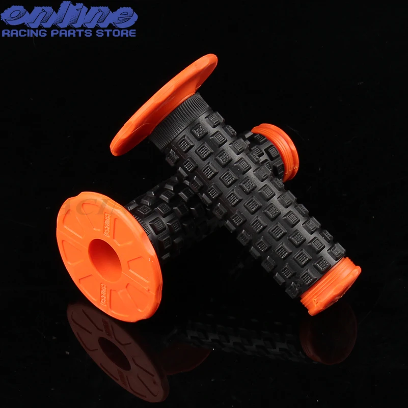 Motorcycle Grip Handle Dirt Bike Rubber Grips 22mm Handle Grip Double Color Top Moto Grips For ATV Motocross Accessories