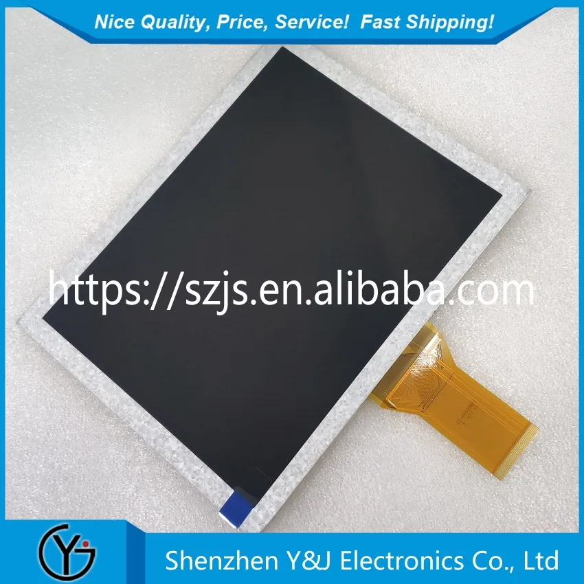 

EJ080NA-05B 8-Inch 800x480 TFT-LCD Display Panel - Fast Shipping