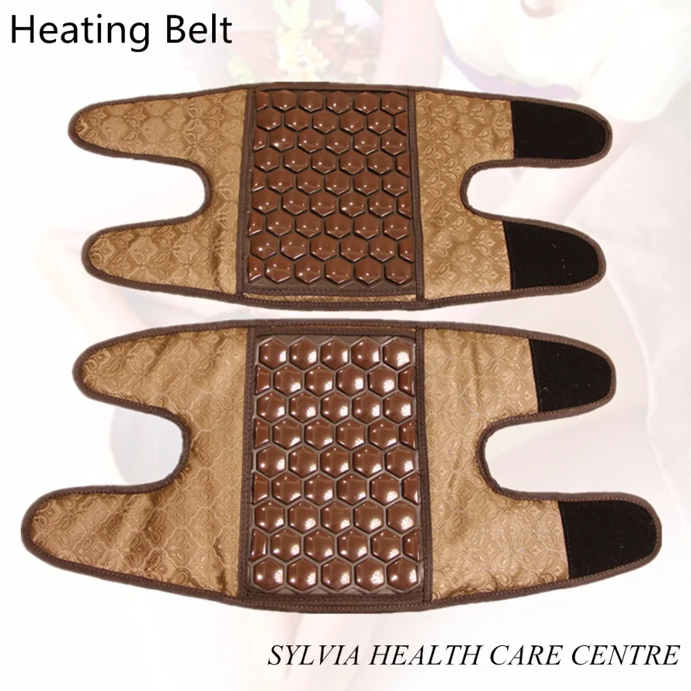 2020 new gift for parents Wholesale heating natural ocher stone heat belt health heating belt tourmaline heating kneepad support