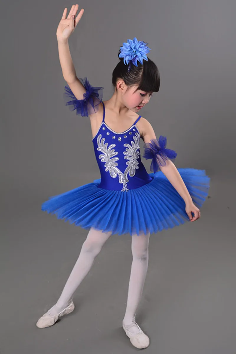 New Girls Ballet Dress Tutu Dance Costumes Children Swan Lake Ballet Costumes Kids Stage wear Ballroom Dancing Dress Dancewear