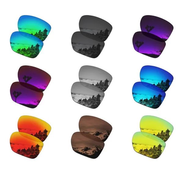 

SmartVLT Replacement Lenses Polarized for Oakley Sliver XL Sunglasses - Multiple Pairs Packed