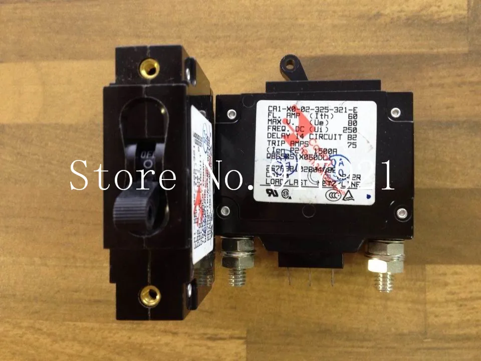 [ZOB] The United States Jia Ling CA1-XO-02-325-321-E breaker 80V DC250V 60A GENUINE NEW  --10pcs/lot