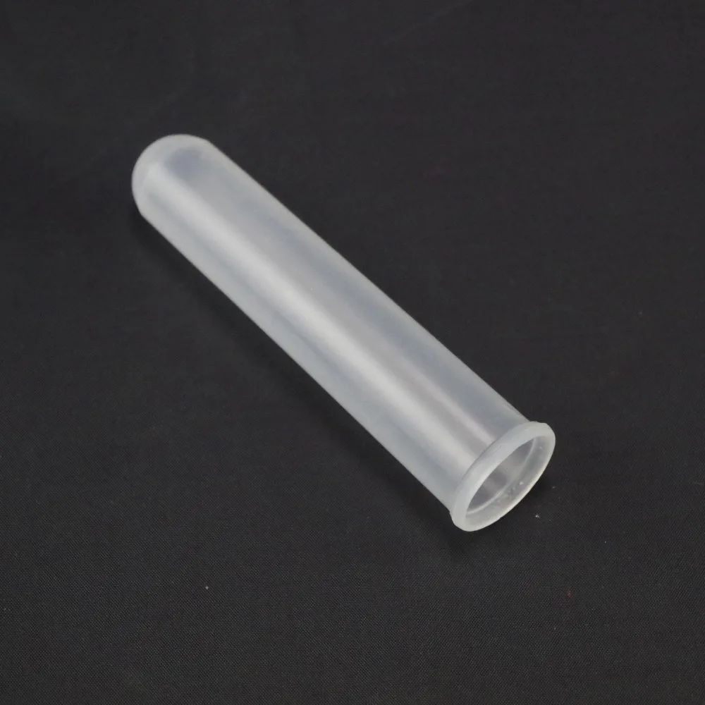 LOT5 20ml Plastic Test Tubes Centrifuge Tubes Round Bottom With Cap EP Tube PCR Tube Sample Specimen Laboratory