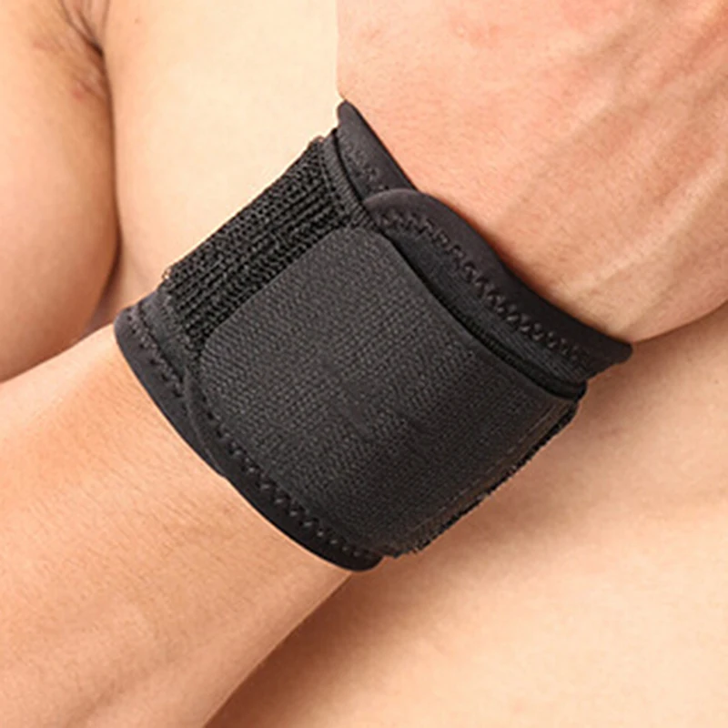 1PC Adjustable Soft Wristbands Wrist Support Bracers For Gym Sport Basketball Carpal Protector Breathable Wrap Band Strap Safety