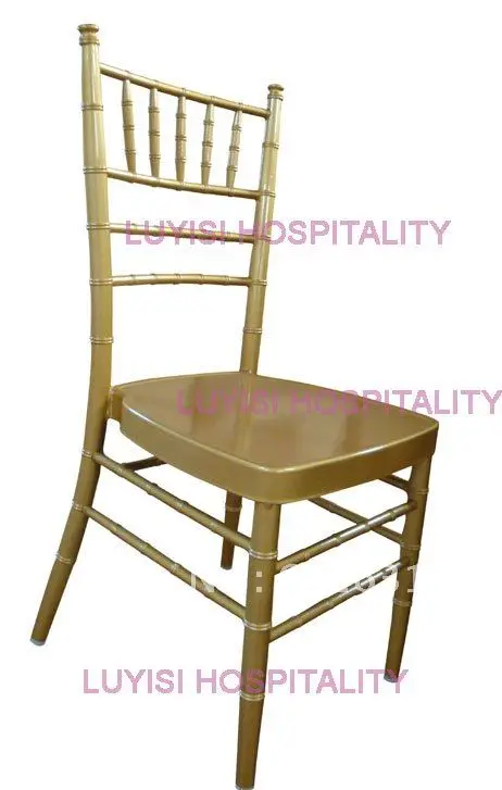 Quality Gold Aluminum Chiavari Wedding Chair