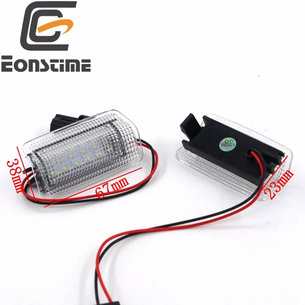 Eonstime 2x Super Bright 18Led SMD Step Courtesy Door Lights For ES350 GSV40 LX570 URJ201 LS460/460L RX300 RX400H Toyota Avalon