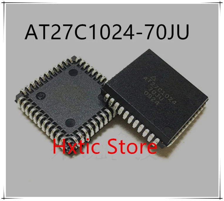 NEW 5PCS/LOT  AT27C1024-70JU OTP 1MBIT 70NS 44PLCC AT27C1024-70 27C1024 AT27C1024 27C1024 AT27C10 27C1024-70