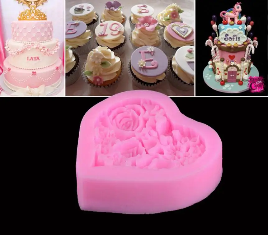 Rushed Sale Fda Fondant Cake Decorating Tools Little Rose Modeling Diy Fondant Cake Baking Mold Liquid Decorating Tools