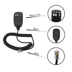 Microfone de mão HM-98S alto-falante microfone substituição dtmf para rádio icom IC-2100H IC-2710H IC-2800H