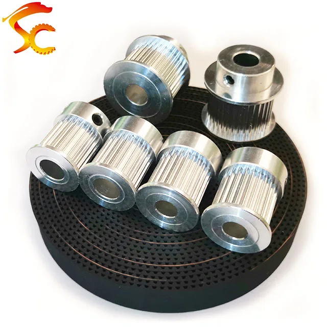 

2PCS 2GT timing pulley GT2-25teeth-bore 8mm+ 2 PCS 25 teeth-bore 6.35mm+2PCS GT2-35 teeth-bore 8mm+4Meter 2GT-12MM timing belt