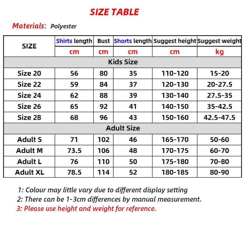 Customize Print Football Jerseys Kids Adult Soccer Uniforms Men Women Futsal Shirt+Shorts Training Set Breathable Sport Clothing