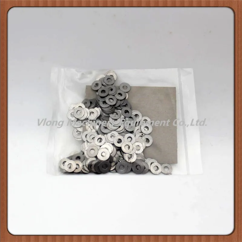 100pcs Chinese Made Adjustable Washer Shims For Cummins Fuel Injector Adjust The Pressure Washer Shims 7-3-0.2 Adjustment Washer