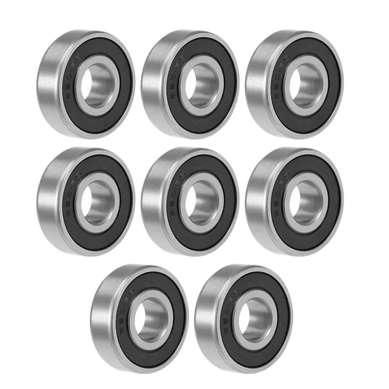 6201ZZ 6201RS  Deep Groove Ball Bearing 12x32x10mm Double Shielded Bearing Steel Bearings 5-Pack