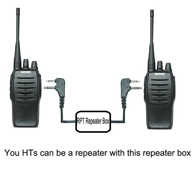 RPT-2D Two Way Radio Repeater Box for Two Transceivers Stati Walkie talkie Signal extension