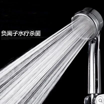 Bathroom handheld shower head faucet mixer, Wall mounted waterfall shower faucet set, Copper bathtub water tap chrome plated